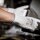 Nitras Antistatikhandschuhe teilbeschichtet | grau | Gr. 5 - 11 | Arbeitshandschuh