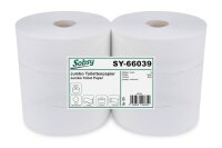 Jumbo Toilettenpapier Sobsy - 2-lagig - Ø 25 cm - recycling - natur - 6 Rollen