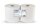 Industriepapierrolle Funny - 2-lagig - hochweiß - 2 Rollen - 26 x 33,3 cm