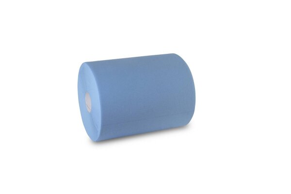 Industriepapierrolle Sobsy - 3-lagig - blau - 1 Rolle - Ø 30 cm, 36 cm