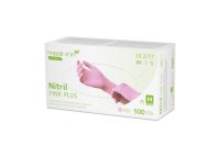 Medi-Inn Nitril Pink Plus - rosa - puderfrei -  Gr. XS -...