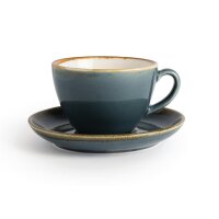 6 Olympia Kiln Cappuccinotassen Ozean - 34cl - Porzellan - Tassen