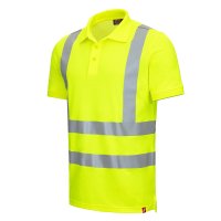 Nitras Motion Tex VIZ Warnschutz Poloshirt | Gr. XS - 6XL...