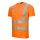 Nitras Motion Tex VIZ Warnschutz T-shirt | Gr. XS - 6XL | orange | Arbeitsshirt