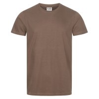 Nitras Motion Tex Light T-Shirt | Gr. XS - 6XL | 100% Baumwolle | braun