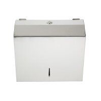 Jantex Handtuchspender aus Edelstahl - Papierhandtuchspender