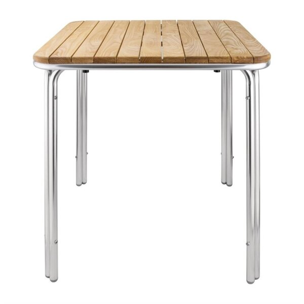 Bolero quadratischer Tisch - Eschenholz - 4 Beine - 70cm  - 1 Tisch