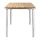 Bolero quadratischer Tisch - Eschenholz - 4 Beine - 70cm  - 1 Tisch