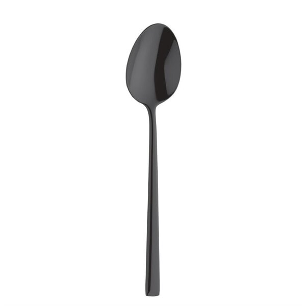 Amefa Metropole Teelöffel - schwarz PVD - Edelstahl - 12 Löffel