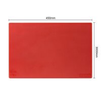 Hygiplas Low Density Schneidebretter - 7 Stück - LDPE - 1 x 45 x 30cm