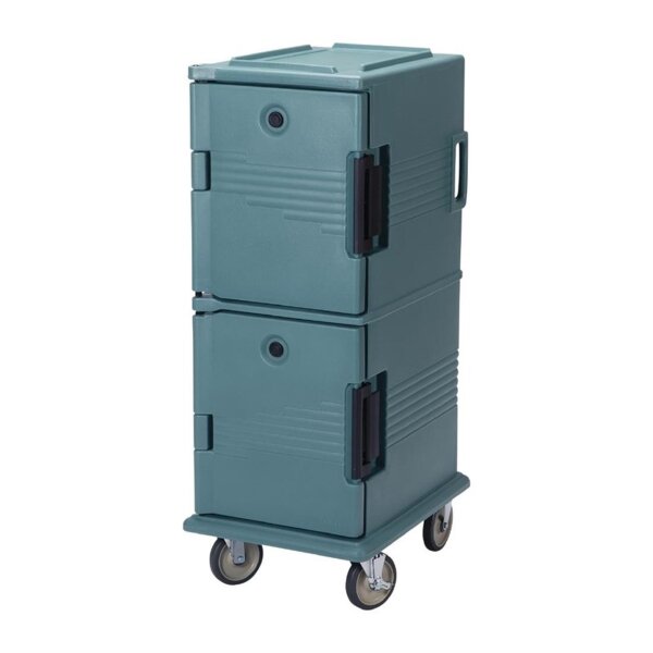 Cambro Doppelter isolierter Lebensmittelcontainer - graublau - Polypropylen