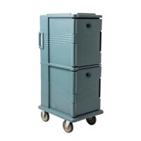 Cambro Doppelter isolierter Lebensmittelcontainer - graublau - Polypropylen