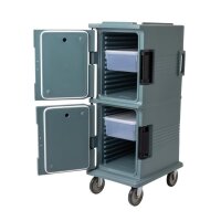 Cambro Doppelter isolierter Lebensmittelcontainer - graublau - Polypropylen