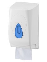 PlastiQline Toilettenpapierspender Einzelblatt - Kunststoff