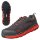 S1P Sicherheitshalbschuhe Nitras Sonic Step - Gr. 36 - 48 - rot - strapazierfähiges Textil