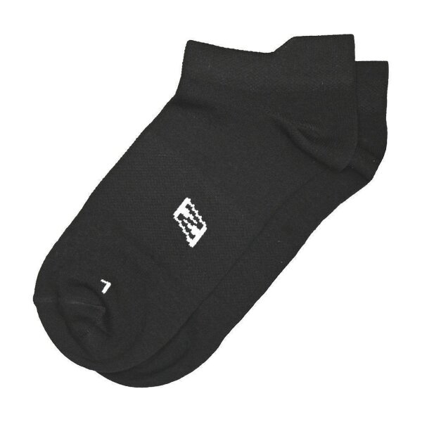 Nitras Sneaker-Socken - Arbeitssocken - schwarz - verschiedene Größen - 6 Paar