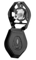 PlastiQline Großrollenspender MINI - Toilettenpapierspender - schwarz