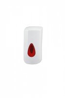 PlastiQline Seifenspender - 400 ml - Kunststoff - schwarz - Wandspender