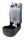 PlastiQline Seifenspender - 400 ml - Kunststoff - schwarz - Wandspender