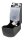 PlastiQline Seifenspender - 900 ml - Kunststoff - schwarz - Wandspender