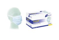 Suavel Comfort OP-Masken - zum binden - Typ II - blau - 1000 Mundschutz