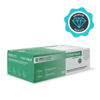 1000 Nitrilhandschuhe Unigloves Format Blue - Gr. S-XL - Chemikalienschutz EN 374
