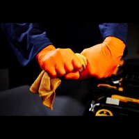 100 Unigloves Protect Nitrilhandschuhe | orange | Gr. S | Einweghandschuhe