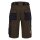 Arbeitshosen Nitras Motion Tex Plus kurz | braun | Gr. 42 - 68 | 10 Hosen