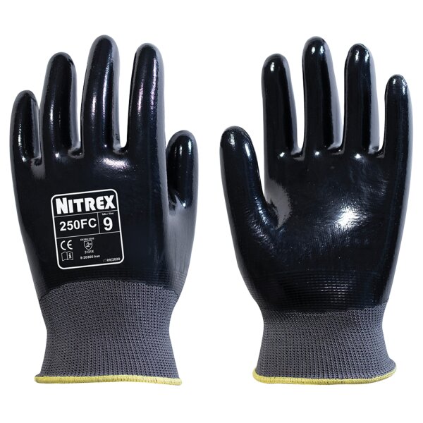 Nitrex 250 FC - 100 Paar Mehrweghandschuhe - Gr. XS - XXL - Industriehandschuhe