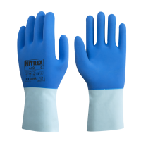 Arbeitshandschuhe | 60 Paar Nitrex 440 | blau | Gr. S -...