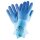 Nitras Blue Power Grip Chemikalienhandschuh | 72 Paar Handschuhe | Gr. 7 - 11