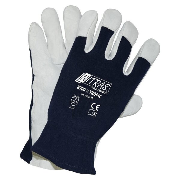 Arbeitshandschuhe | 100 Paar Nitras Tropic Mechanikerhandschuhe | Gr. 7 - 11