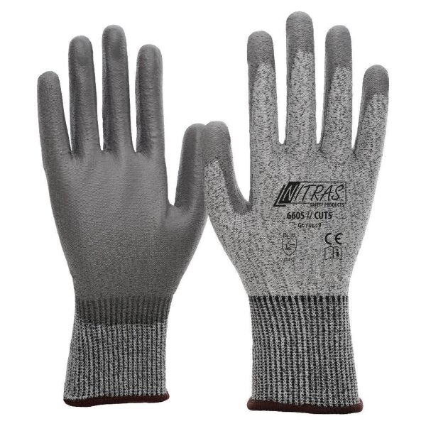 Arbeitshandschuhe | Nitras Cut 5 100 Paar Schnittschutzhandschuhe | Gr. 6 - 11