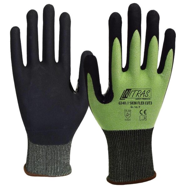 Arbeitshandschuhe | Nitras Skin Flex Cut Schnittschutzhandschuhe | Gr. 6 - 11