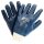 Arbeitshandschuhe | 144 Paar Nitrilhandschuhe | blau vollbeschichtet | Gr. 8 - 11