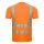 Nitras Motion Tex VIZ Warnschutz T-shirt  | orange | XS-6XL |10 Arbeitsshirts