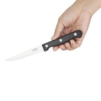 Olympia Steakmesser - mit schwarzem Griff - 21,5cm - 24 Messer