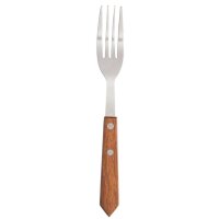 Olympia Steakmesser + Steakgabeln - mit Holzgriff - 24 Sets