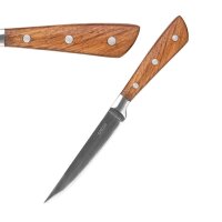 Comas Steakmesser Montblanc - 23cm - feiner Holzgriff - 24 Messer