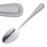 Olympia Bead Dessertlöffel - 24 Löffel - Edelstahl - 18,5(L)cm