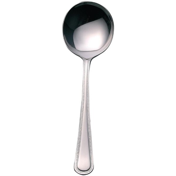 Olympia Bead Suppenlöffel - 24 Löffel - Edelstahl - 17(L)cm