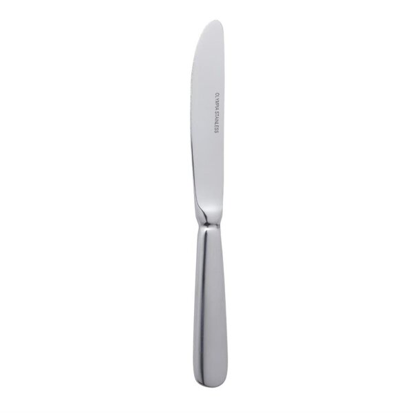 Olympia Baguette Dessertmesser - 24 Messer - Edelstahl - 20,5(L)cm
