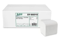 Sobsy Toilettenpapier Einzelblatt - 2-lagig - 10 x 21 cm...