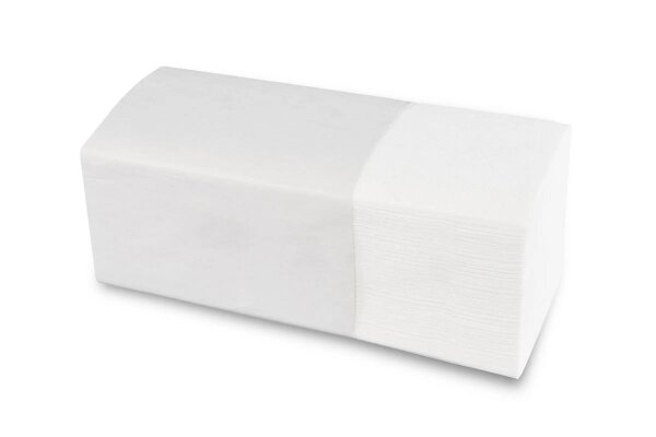 Papierhandtuch SemyTop - 2-lagig - hochweiß - 24 x 21 cm - 4000 Handtücher