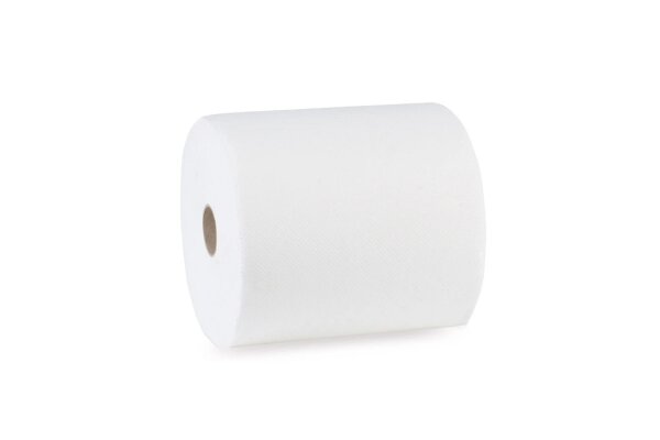 Handtuchrollen SemyTop Autocut - 20 cm Ø 19 cm - 3-lagig - weiß - 6 Rollen