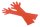 2000 Veterinärhandschuhe - Copolymer PE Handschuhe - orange - unsteril