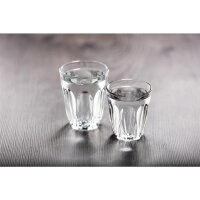Olympia gehärtete Saftgläser 13cl  Glas 24 Wassergläser Spülmaschinenfest