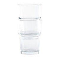 Olympia stapelbare Tumbler 200ml - Glas - 24 Wassergläser