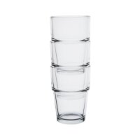 Olympia stapelbare Tumbler 200ml - Glas - 24 Wassergläser