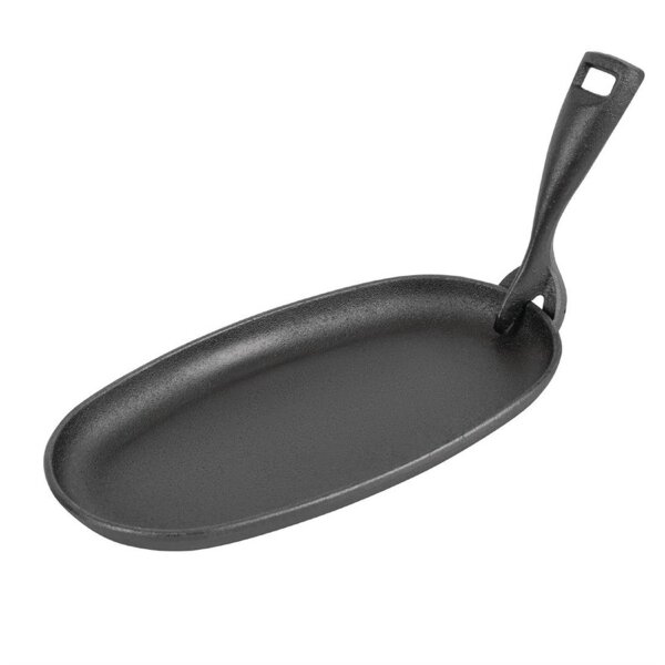Olympia ovale Servierpfanne - 24 x 14cm - Gusseisen - 4 Pfannen